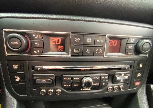 Citroen C5 cena 33900 przebieg: 156654, rok produkcji 2012 z Biała małe 301